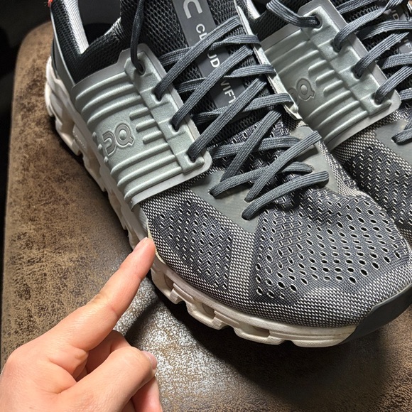 On Running Black and Gray Sneakers Men - Picture 8 of 8